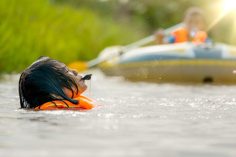 Photo of a Drowning Child 