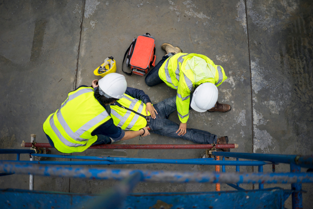 Photo of Construction Accident Scene