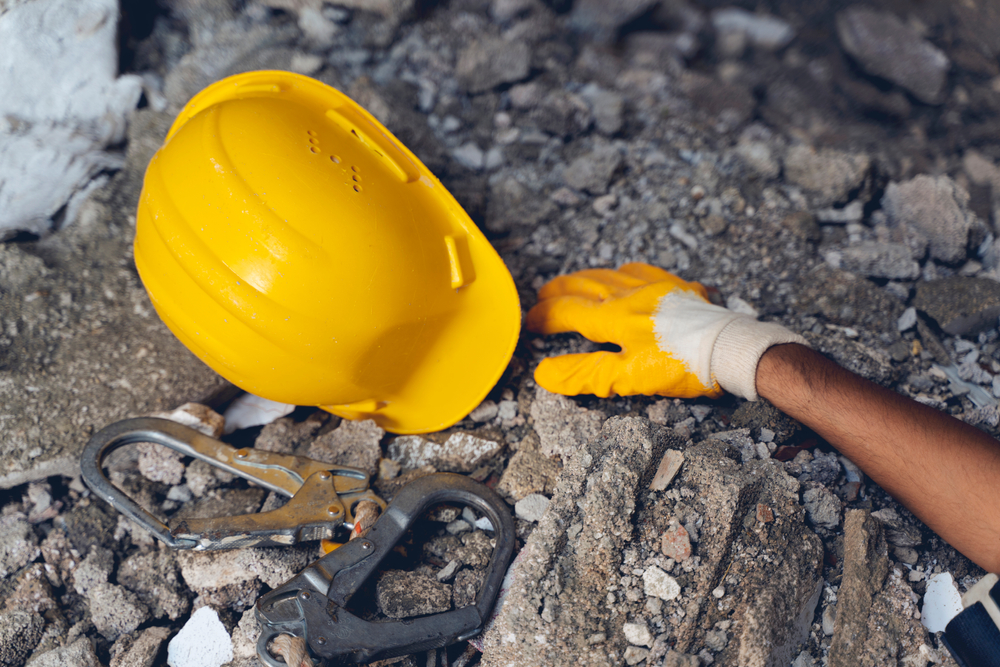 Photo of Injured Construction Worker