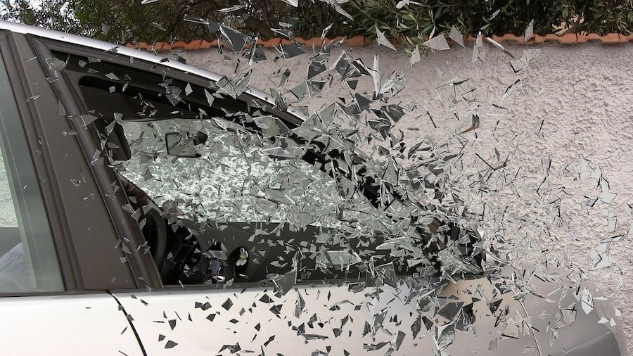 Car Window Exploding