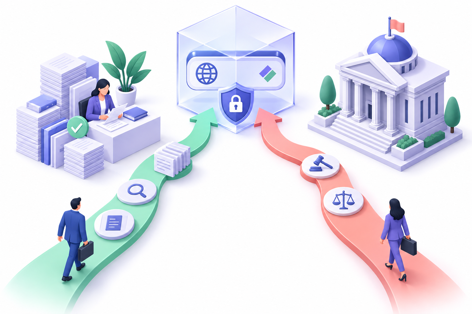 Two routes through document review and federal court lead to recovery of a protected web domain.