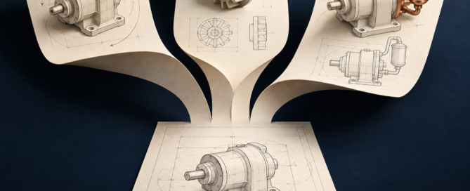 Branching patent blueprints illustrate continuation, divisional, and continuation-in-part filing paths.
